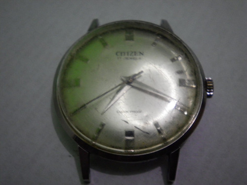 Reloj Citizen Retro Funciona Cuerda Acero 43x35mm Regalo