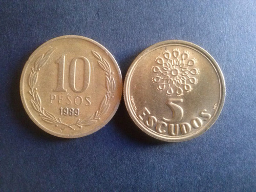 Moneda Portugal 5 Escudos 1997 Bronce (c24)