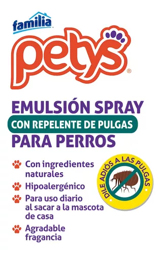 Spray Repelente de Pulgas Petys Frasco x 180 ml