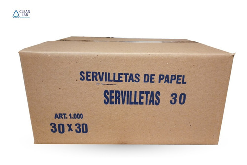 Servilletas Papel 33x33 Cod1000 Blanco Ldorada X 6 Cajas