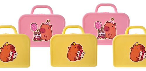 Set Premium Candy Bar Capibara Valijita, Tubo, Posa,bote X24