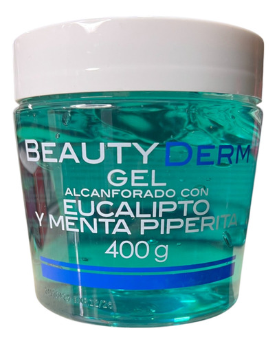Gel Alcanforado Con Eucalipto Y Menta Piperita 400gr Fuller