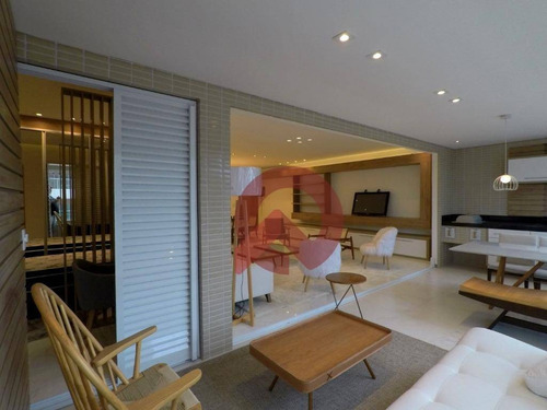 Imagem 8 de 30 de Apartamento Com 4 Dormitórios À Venda, 153 M² Por R$ 1.090.710 - Canto Do Forte - Praia Grande/sp - Ap3406