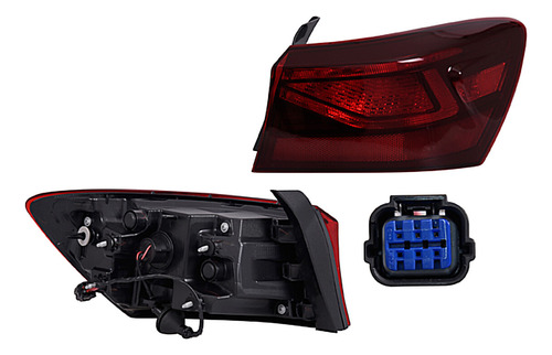 1- Calavera Ext Derecha Para Kia Forte 2022/2023 Depo