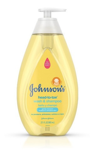 Johnsons Baby Champú Shampoo Y Baño Recien Nacidos 800ml