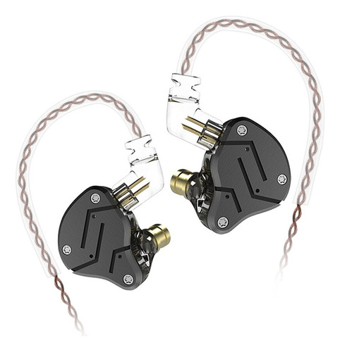 Audífonos Con Cable Kz-zsn Tecnología Híbrida Audífonos