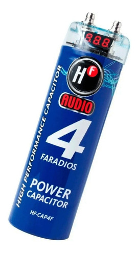 Capacitor 4 Faradios Hf Audio Display Digital Hfcap4