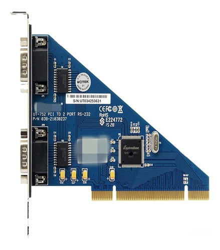 Puerto Serie Com Pci Adaptador Tarjeta Convertidor Base