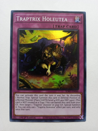 Traptrix Holeutea - Super Rare    Sdbt