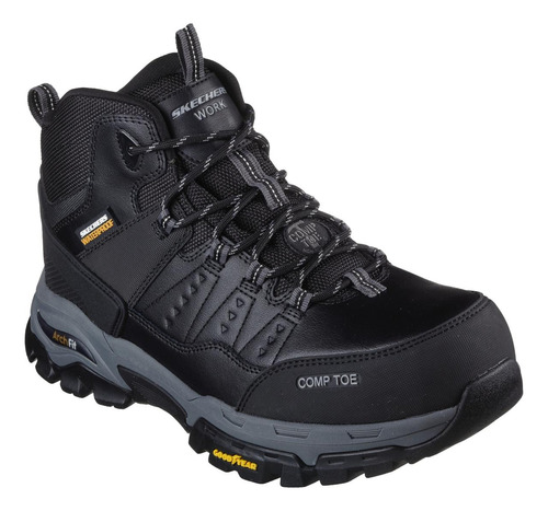 Calzado De Seguridad Skechers Work Tarver 200161-blk