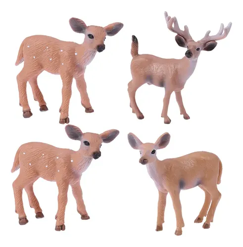GALPADA Set De 4 Miniaturas De Pulpo Realista En PVC – Figuras Marinas De 5x5x1,6 Cm Para Decoración De Escritorio, Hogar Y Coleccionistas