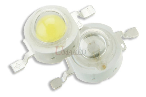 Led 1w 3v Alta Potencia Colores Luz Lampara Reflector Supli