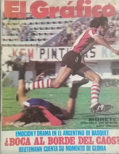 El Grafico N°2844.river 3 Gimnasia 2,estudiantes 2 Boca 0