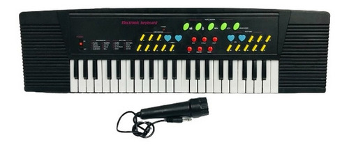 Organo Piano Infanitl Con Microfono Teclado Ar1 6008 Ellobo