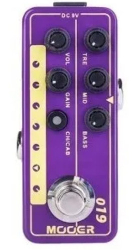 Pedal Mooer Pre Amp Para Guitarra Uk Gold Plx M019 019 + Nf