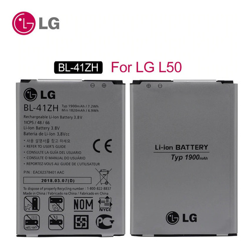 Bateria LG Bl-41zh L50 H340 H345 Ms345 H343 C40 Tienda 