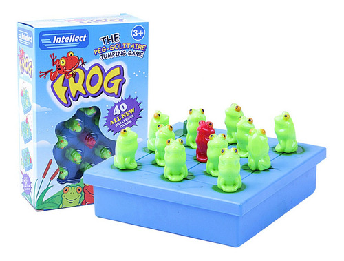 Juegos De Ajedrez Rana Peg Solitaires Trampolín Intelecto