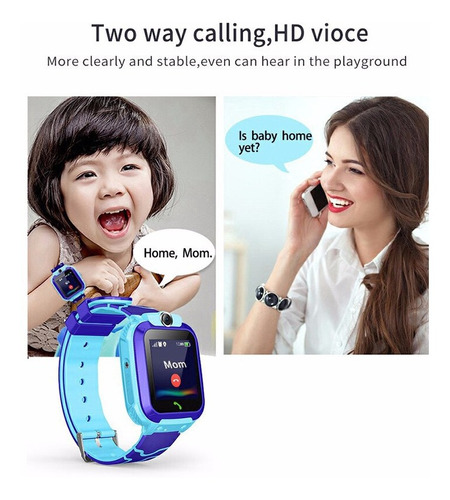 Reloj Inteligente Para Niños Con Llamada De Voz Y Chat Q12
