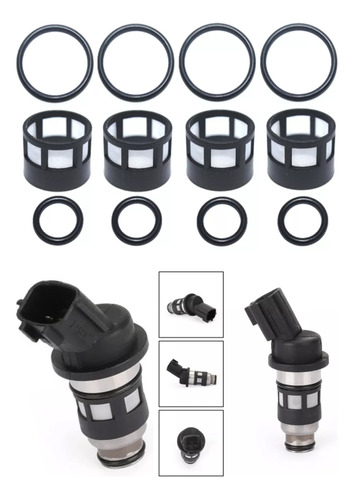 Kit De Inyectores Nissan Tsuru 3 Leagues Filters (4 Juegos)