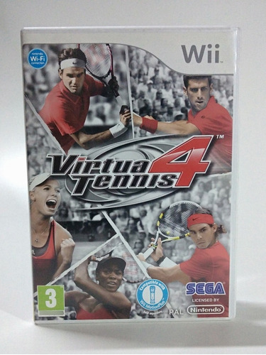 Virtua Tennis 4 Juego Para Nintendo Wii (pal)