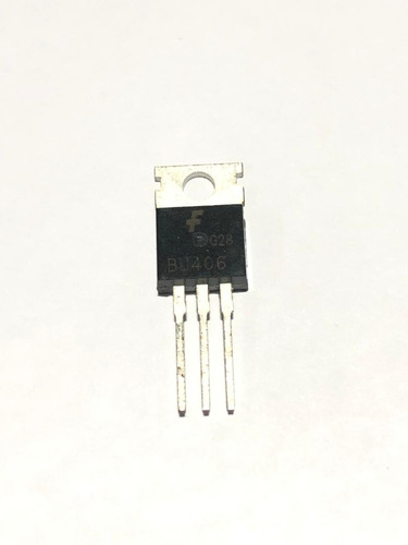 5pçs/lote Novo Bu406 To-220 Silicon Npn De Comutação Trans