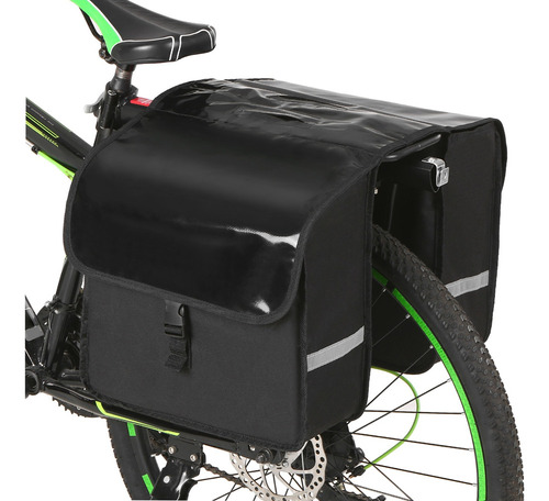 Bike Pannier Water 28l, Asiento Trasero Resistente Al Malete