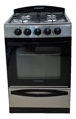 Cocina Peabody Multigas 56cm Acero Inoxidable