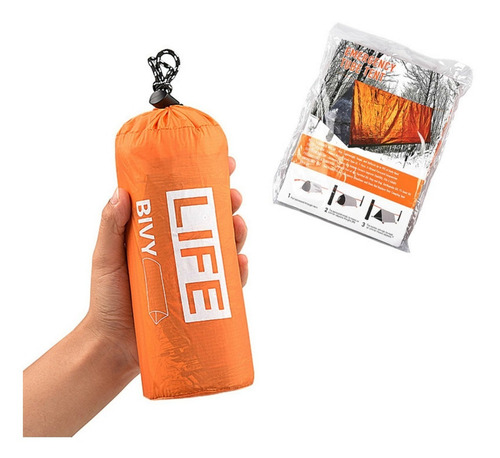 Carpa Tienda Refugio Camping Emergencia Aislante 2 Personas