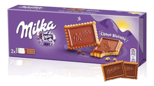 Biscoito Chocolate ao Leite Alpine Milka Caixa 150g