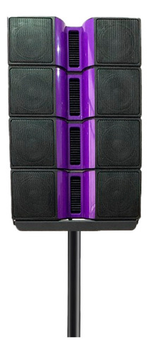 Caixa Som Sub Ativo 18 Pol + 2 Torre Satélite Dsp Bluetooth
