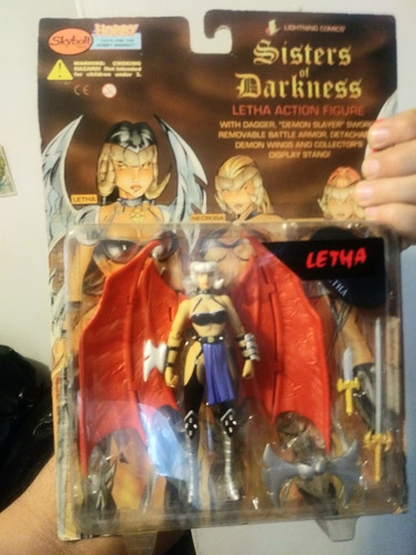 Sisters Of Darkness Letha Action Figure (Usado)