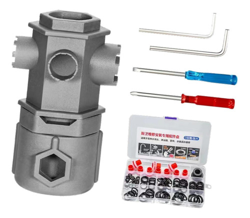 Llave Para Grifo Con Destornillador, Herramienta Compacta De