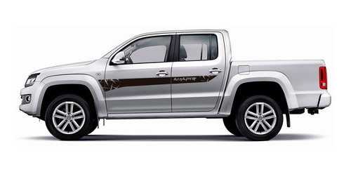 Calco Ploteo Mid 2 Volkswagen Amarok Calcomania Vinilo