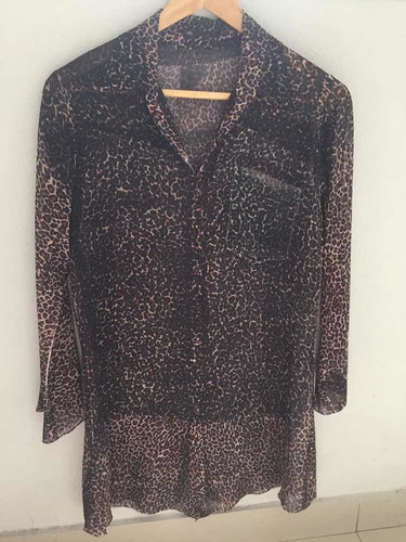 Camisa Animal Print Sublimada