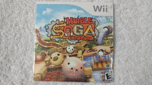 Demo Disc Marble Saga Kororinpa Para Wii Oportunidad..!!