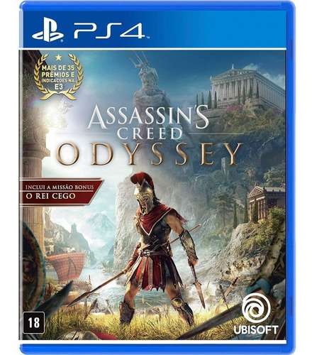 Assassins Creed Odyssey (mídia Física) - Ps4 