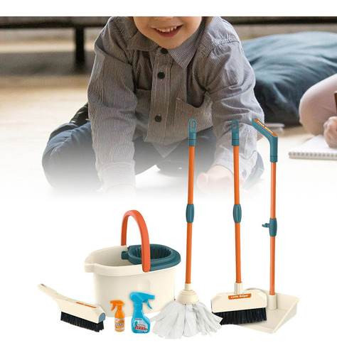Juego De Limpieza De Juguete De Limpieza De Casa Juego De