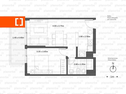 Venta De Apartamento Obra Construcción 1 Dormitorio En Tres Cruces, Gala Pop Br. Artigas Unidad 908