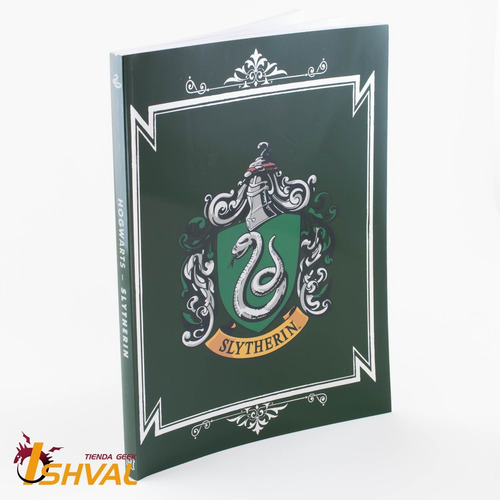 Imagen 2 de 5 de Cuaderno Geek - Harry Potter - Slytherin