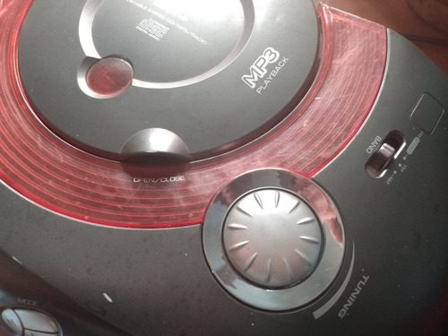 Radio Sanyo Cd Mp3 Leer Detalle (Usado)