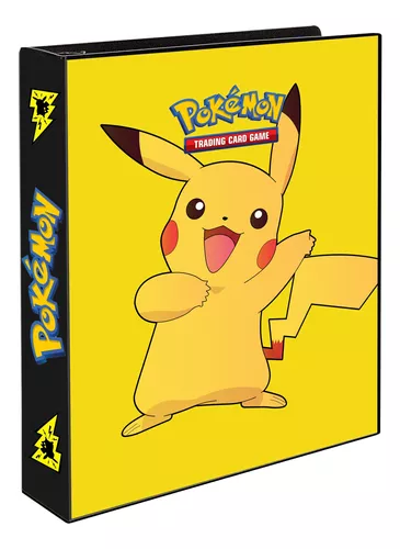 Álbum Pokémon Pasta tipo Fichário para Cards Reforçado Capa Dura