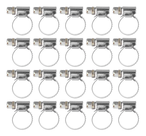 Abrazaderas Para Tubos, 20 Piezas, Abrazaderas De Manguera D