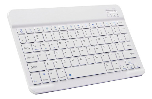 Teclado Inalambrico Español,recargable Bluetooth Wireless