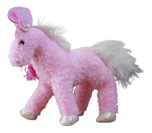 Peluche Ty Pinkys Beanie 21cm Original Caballo Rosado