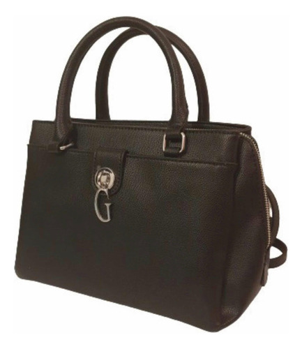 Bolsa Guess Satchel Color Negro
