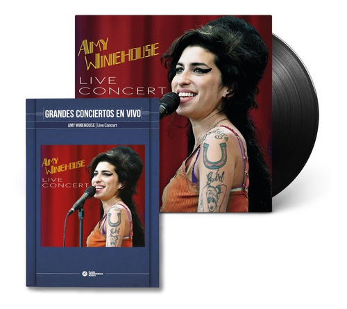 Imagen 3 de 3 de Vinilo Amy Winehouse - Live Concert London