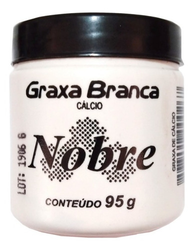 Imagem 2 de 5 de Graxa Branca Cálcio Náutica Bike Barco Moto Multiuso 95g