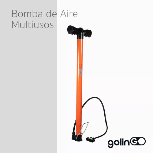 Bomba Aire Inflar Manual Llantas Bicicleta Balones Portatil