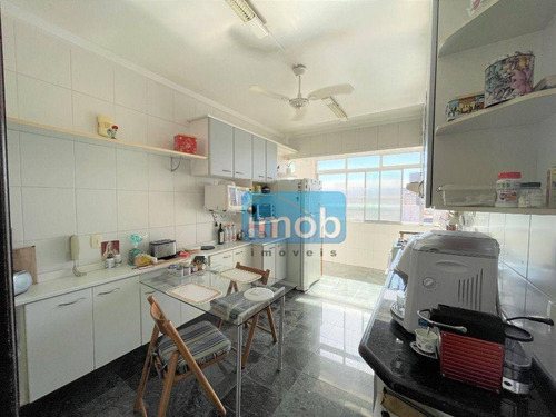 Imagem 12 de 22 de Apartamento Com 3 Dormitórios À Venda, 130 M² Por R$ 650.000,00 - Gonzaga - Santos/sp - Ap8056