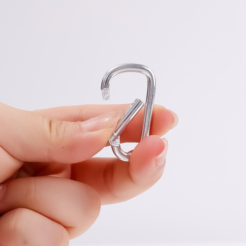Ganchos Turísticos De Aleación De Aluminio Con Clip De Mosqu